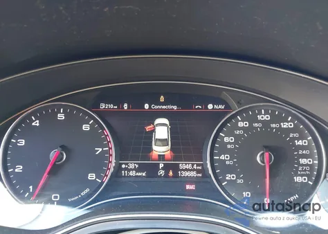 2013 Audi A6 3.0T Premium from USA, damaged, VIN WAUGGAFC9DN069535